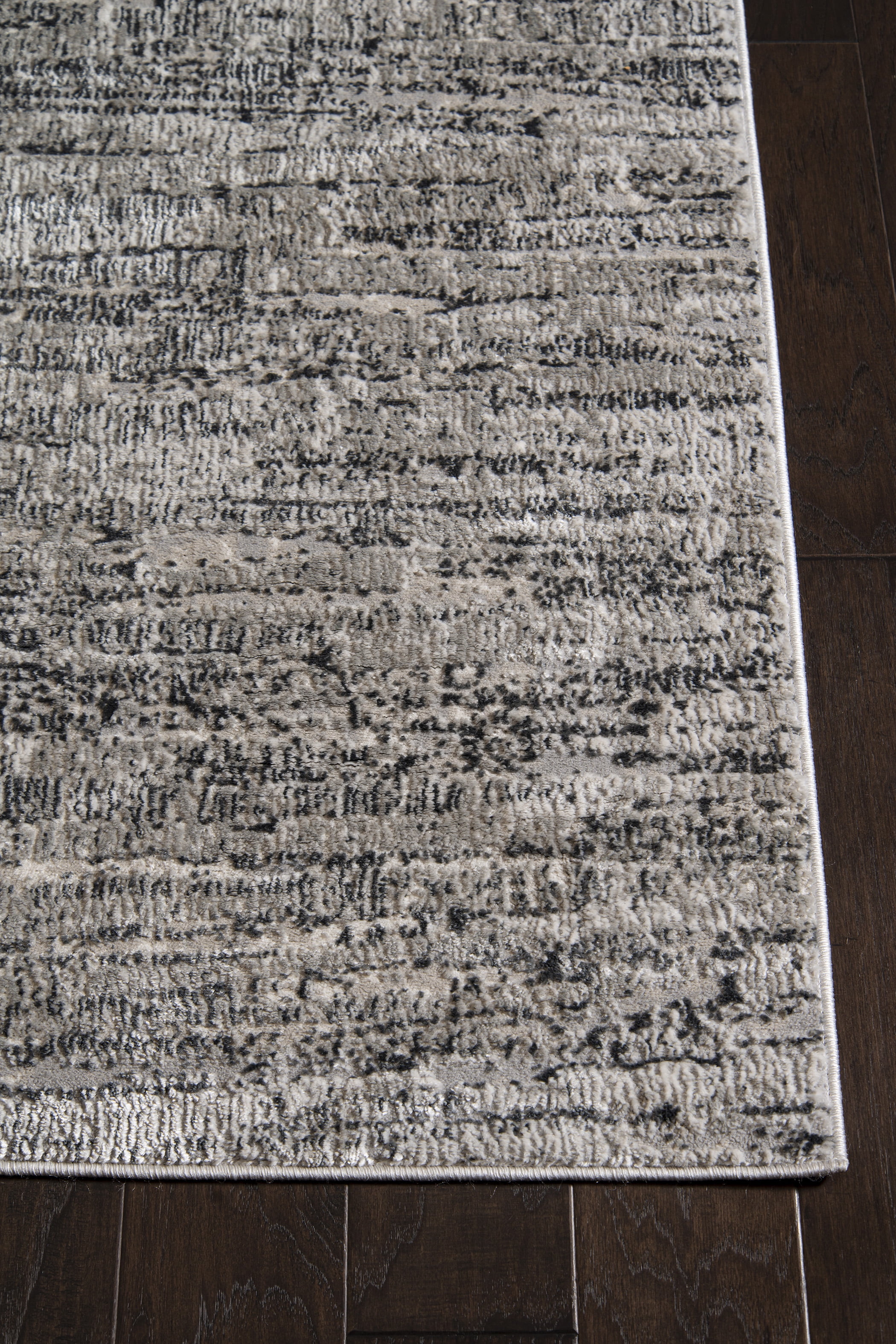United Weavers Evolution Reaver Contemporary Abstract Area Rug, Grey, 7'10" x 10'6"