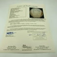 thumbnail image 3 of 1974 Chicago Cubs Team Signed Vintage Wilson Baseball Ernie Banks JSA COA, 3 of 10