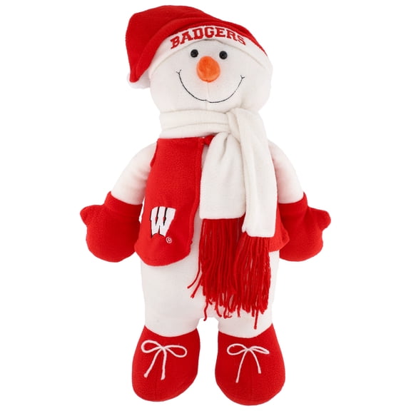 The Memory Company Wisconsin Badgers 17" Frosty Snowman Mascot