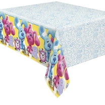 Unique Blue's Clues Plastic Tablecover Table Cover, 54" X 84", Multicolor