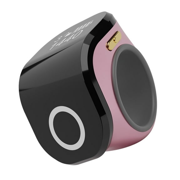 Zeiwohndc OLED Display Electronic Digital Rings Counter Tally Counter Rings for Prayer