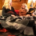 thumbnail image 5 of Arcturus Buffalo Plaid Wool Blanket, 64" x 88", Loom-Woven, 5 of 7
