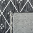 thumbnail image 5 of SAFAVIEH Courtyard Wasif Geometric Indoor/Outdoor Runner Rug, Black/Ivory, 2'3" x 8', 5 of 10