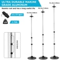 thumbnail image 3 of SAN LIKE Boat Cover Support Poles Boat Support Systems - Adjustable Boat Cover Pole 51.2in & 2PC, 3 of 9
