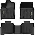 thumbnail image 4 of RVNI Floor Mats for 2022-2024 Toyota Tundra Crew Max Cab Only TPE All-Weather Floor Liners Custom Fit 1st & 2nd Row Car Mats, 4 of 6