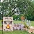 thumbnail image 2 of Camper Camping Garden Flag for Campsite Vertical 12.5x18 Double Sided, Welcome to Our Camp Site Small Camping Flags Outdoor Fire Pit Camper Camping Campsite Decoration (ONLY FLAG), 2 of 6