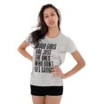 thumbnail image 3 of Good Girls Don't Get Caught Attitude Womens Fitted Plus Size Graphic Tee Brisco Brands 2X, 3 of 5
