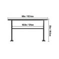 thumbnail image 3 of BENTISM Staircase and Railing Handrails with Blind Rivet Nuts Screws, Aluminum Alloy Black, 3 of 10