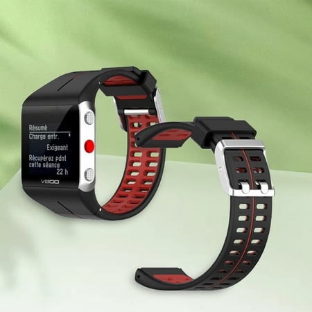 Gotofar Watch Band Adjustable Sweatproof Silicone Wristband Bracelet Replacement for Polar V800