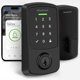thumbnail image 1 of Cerrojo Smart Lock Kwikset Aura Reach para entrada sin llave, negro mate, 1 of 9