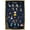 Gold Framed Version, variant on Coraline - Grid Wall Poster, 22.375" x 34"