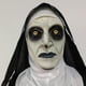 thumbnail image 4 of Halloween horror monja máscara, Juego De Rol Horror Monja Máscara Con Bufanda, Máscara De Horror Para Mujeres Adultas, Halloween Fiesta Accesorios, 4 of 5