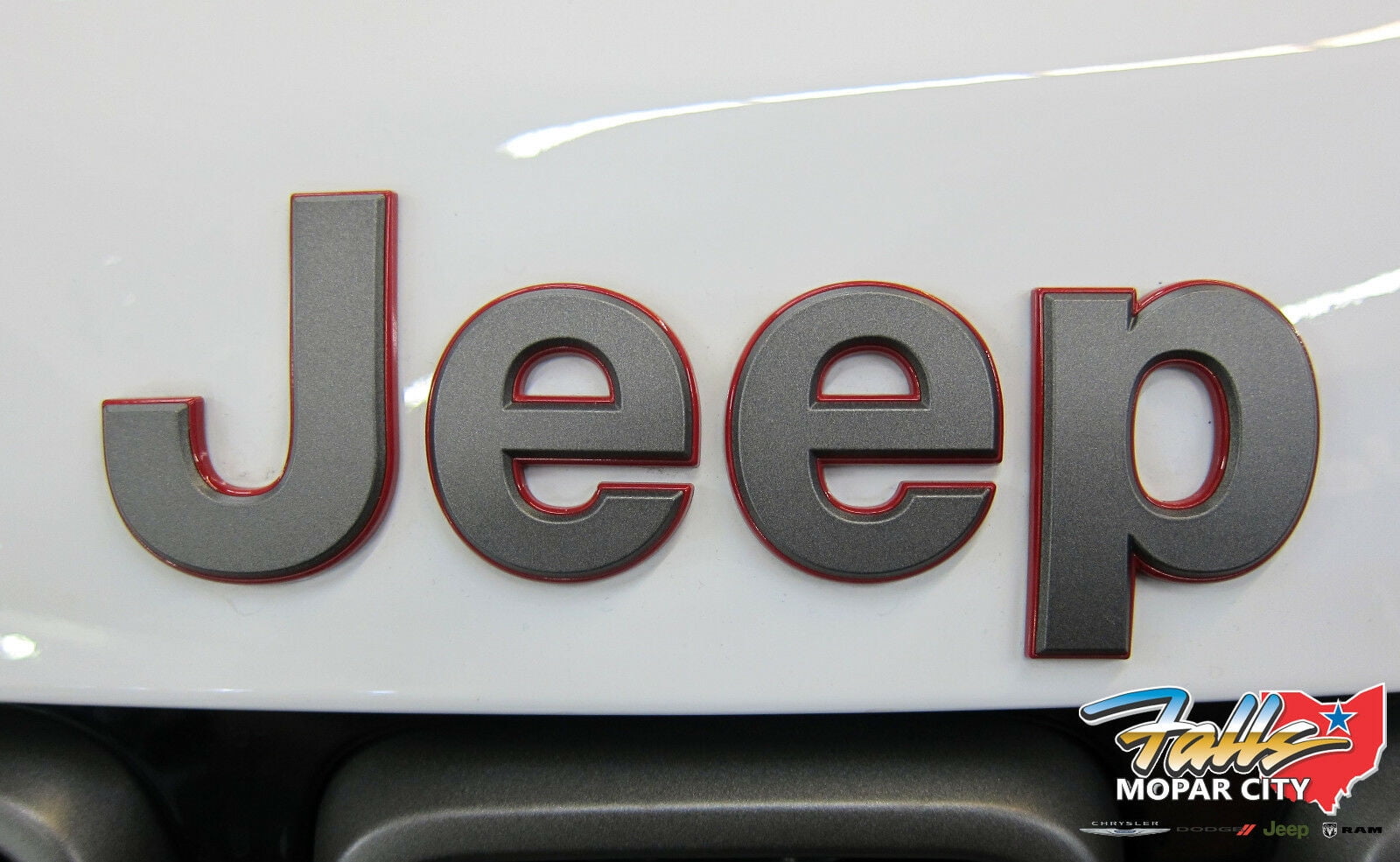 2014-2018 Jeep Grand Cherokee Trail Hawk Jeep logo Emblem Decal Mopar OEM