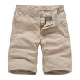 thumbnail image 1 of Men's Summer Leisure Outdoor Solid Color Overalls Pants Shorts Pants, 1 of 3