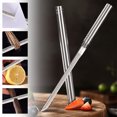 thumbnail image 3 of Overlord Stick Mini Stainless Steel Home Fruit Paring Camping Carry Stick Tea Small Straight, 3 of 8