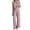 Pink, variant on Scyoekwg Womens Sweatsuits 2 Piece Set Fall Outfits Short Long Sleeve Tops Wide Leg Pants 2 Casual Matching Outfits Fashion Two Piece Set Tracksuit (Khaki,M)