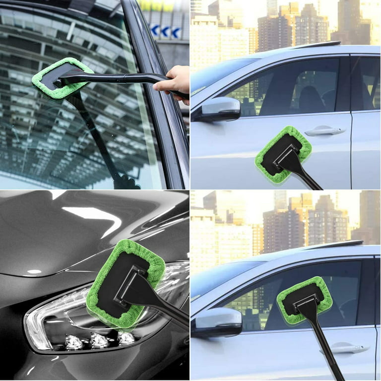 2 Pack Car Window Cleaner Windshield Cleaner Auto Window Cleaner Tool