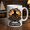 Black, variant on Boat Captain Mug Personalized Name Gift for Captain, Nautical Coffee Cup