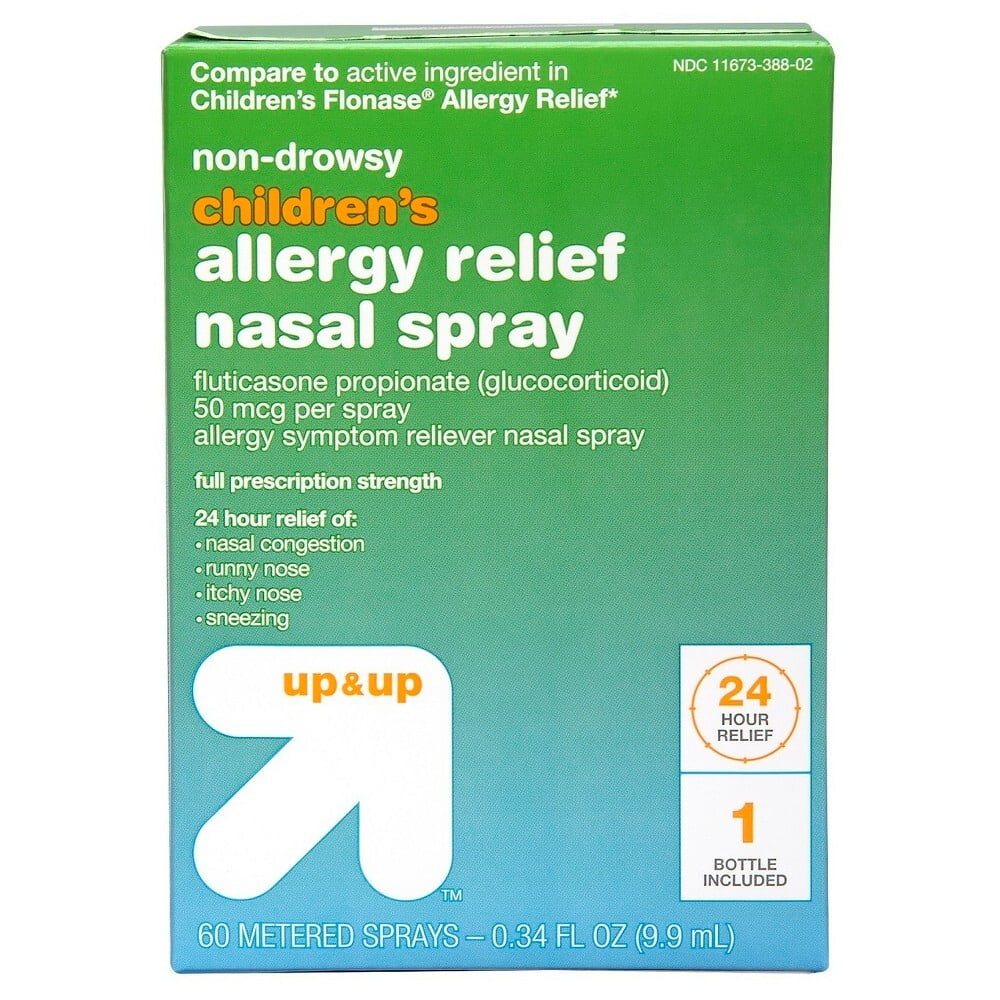 Up&Up Fluticasone Propionate Allergy Relief Nasal Spray, Twenty Four