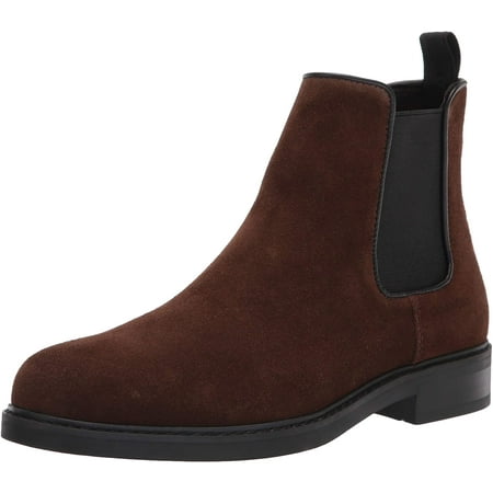 Calvin Klein Men's Fenwick Chelsea Boot Brown Size 8 M