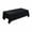 Black, variant on 1 Pcs Disposable Rectangular Table Cloth, Plastic Tablecloth, Disposable Party Table Cover, Suitable for Birthday, Graduation, Restaurant, Wedding Decoration Tablecloth 73 x 53"