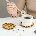 thumbnail image 6 of Balery 4 Pcs Corgileather Coasters Set, Drink Table Cup Coasters For Living Room Kitchen Coffee Decor, 6 of 9