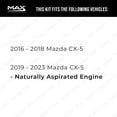 thumbnail image 2 of MAX Advanced Brakes - Front Brake Kit For 2016-2023 Mazda CX-5 (Naturally Aspirated Engine) | Carbon Ceramic Brake and Rotor Kit | Daily Driving OE Replacement Brake Rotors, 2 of 9