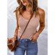 thumbnail image 2 of Camisetas sin mangas para mujer, cuello redondo, color puro, suave, transpirable, moda, sin mangas, camisola para fiesta de verano, 2 of 6