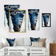 thumbnail image 4 of Designart Giraffe Portrait With Sunflowers II Canvas Wall Art, 4 of 5