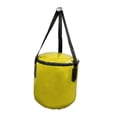 thumbnail image 3 of Saco de boxeo colgante, de entrenamiento deportivo, saco de boxeo versátil de PU para artes marciales, fitness, muay thai, taekwondo, adultos y Amarillo, 3 of 8