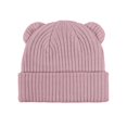 thumbnail image 5 of NOEGOEU Baby Beanie Winter Knitted Hat with Bear Ear Toddler Newborn Boys Girls Warm Hats 3-36M (Pink,3-36 Months), 5 of 8