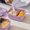 thumbnail image 4 of CNKOO Fresh Box Food Containers High Temperature Resistant Lunch Box for Sandwich Food Container, 4 of 6