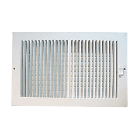 

Accord White Stamped Steel Baseboard Register 12 x 6 inch