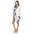 thumbnail image 2 of Vestido camisero con cinto Roman Fashion Juvenil 3827 Azul marino Lila, 2 of 5