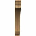 thumbnail image 2 of Ekena Millwork 6"W x 42"D x 42"H Thorton Traditional Rough Sawn Bracket, Western Red Cedar, 2 of 13