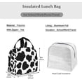 thumbnail image 5 of Faty-T Cows Print Lunch Bag Insulated Lunch Box Cooler Tote For Picnic Camping, 5 of 6