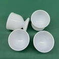 thumbnail image 3 of 4 Pcs Reusable Egg Cup Holder Hard Soft Boiled Plastic Eggs Holders Cups Kitchen Breakfast,White, 3 of 8