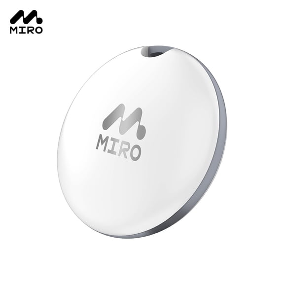 MIRO T1R Bluetooth Tracker Smart Finder Compatible with Apple Find My(iOS only) Item Finder Smart Tag IP6 Waterproof