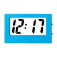 thumbnail image 4 of Mini Digital Desktop Clock with LCD Display, Compact Design for Home, Office, and Bedside Use,Blue, 4 of 5