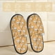 thumbnail image 2 of Fotbe Beer In Glasses Pantuflas Peludas para Mujer con Estampado, Zapatillas de Peluche, Zapatos de Invierno para Casa, Uso Interior y Exterior-Large, 2 of 8