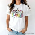 thumbnail image 5 of Helping Little Minds Grow Teacher T-Shirt, Floral Appreciation Tee, 5 of 6