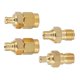 thumbnail image 4 of Adaptateur MCX vers SMA en laiton nickelé, impédance 50 ohms, 4 pièces, pour antenne radio, 4 of 4