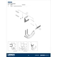 thumbnail image 3 of Gancho Doble Inox Acero Inoxidable Urrea 9906 Urrea 9906, 3 of 4