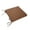Brown, variant on Outdoor Garden Chair Cushion Polyester Square Pad 16x16in Water-Resistant Quick-Dry Patio Deck Seat Pillow