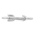 thumbnail image 5 of Sterling Silver Rhodium-plated Polished Arrow Ring, 5 of 6