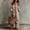 Beige, variant on Women's Striped Off-Shoulder Maxi Dress – Puff Sleeves, Side Pocket, Elastic Neckline, Bohemian Summer Outfit Beige,S