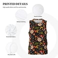 thumbnail image 3 of Honeii Owl And Leaves print basktball shirt for men and women, Unisex basketball jersey for Theme party-Small, 3 of 6