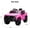 Pink, variant on Acekid 12V Ride on Car Battery Powered Ride On Truck Electric Vehicles Toys with Remote Control MP3/Bluetooth Spring Suspension LED White