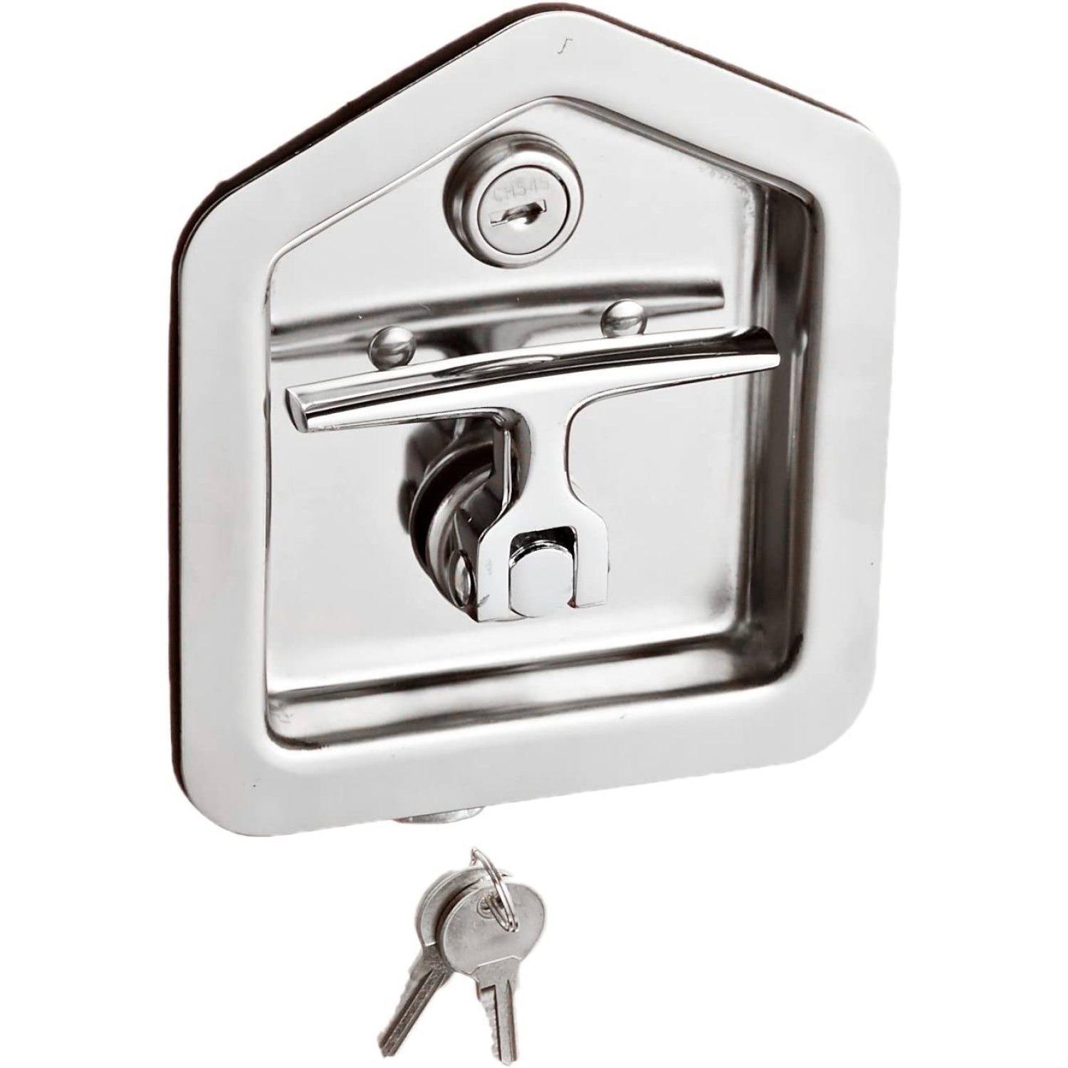 L8816 Folding THandle Latch, MOWENTA Tall Flush Mount THandle Latch