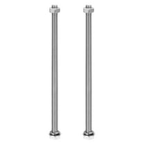 M8 x 190mm 304 Stainless Steel Hex Head Screws Bolts, Nuts, Flat & Lock Washers Assortment Kit, 2 Sets